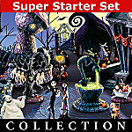 Tim Burton's Nightmare Before Christmas Village Collection With Super Starter Set